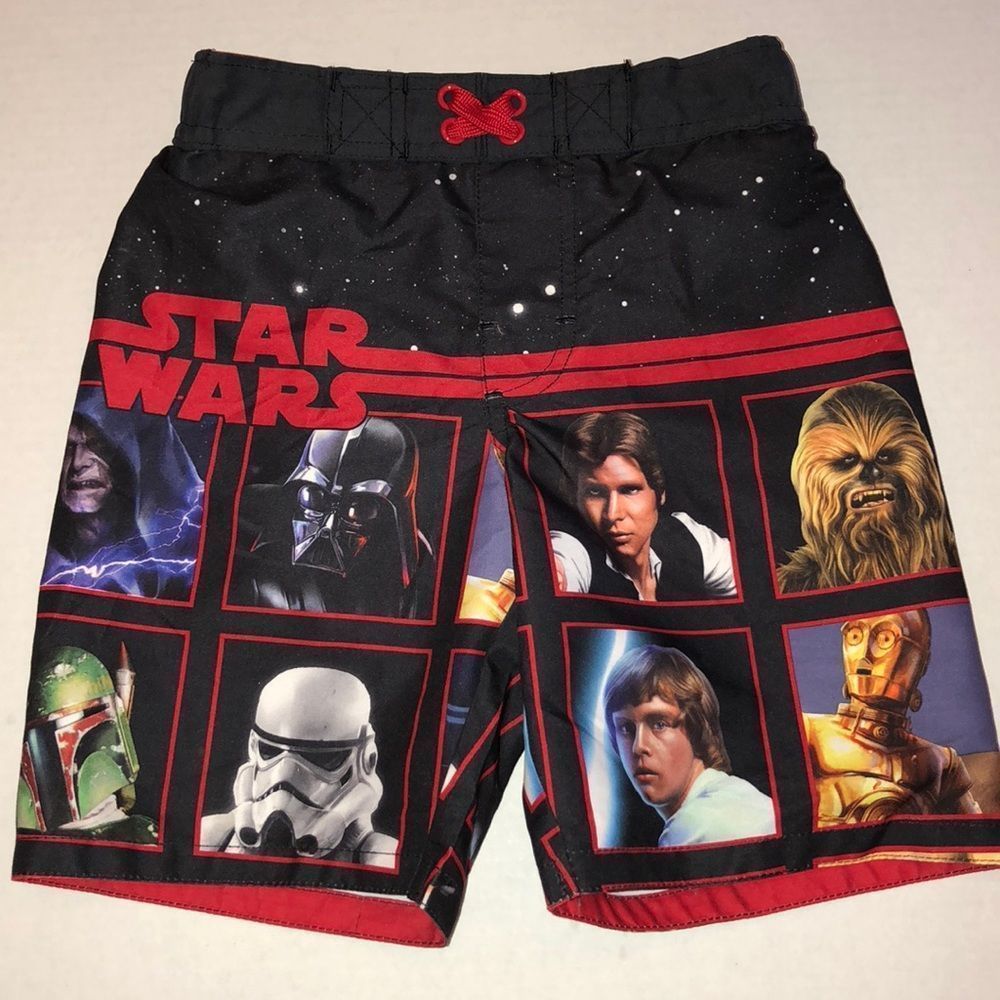 Star Wars Swim Trunks Size XS